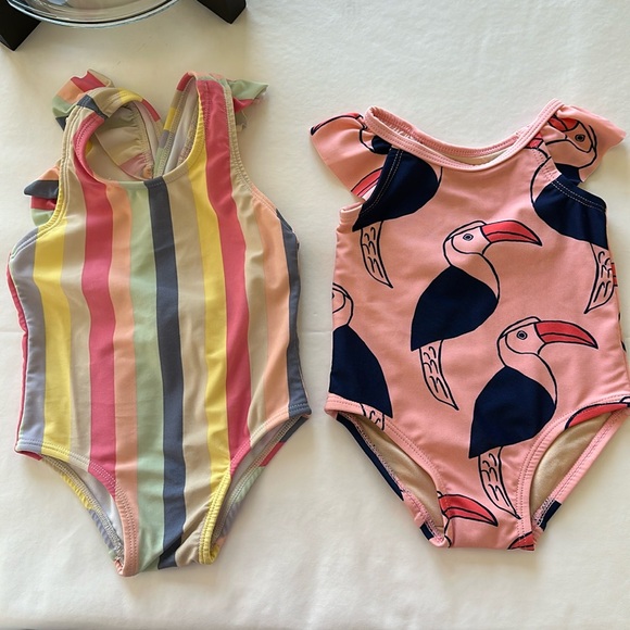 12 month girl swim suits. Tea & Jessica Simpson - Picture 1 of 4